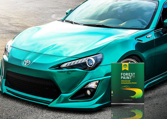High Saturation Green Gloss Pearl White Car Paint Scratch Remover Automotive Refinish