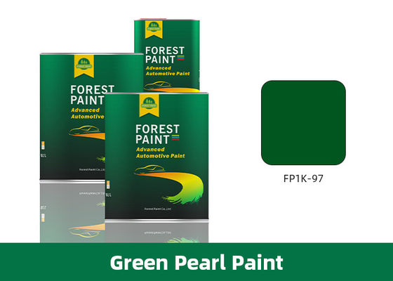 High Saturation Green Gloss Pearl White Car Paint Scratch Remover Automotive Refinish