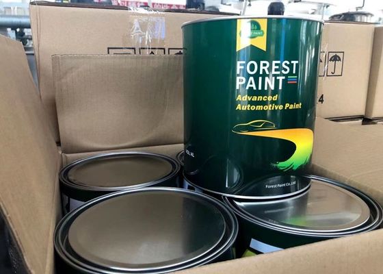 1K Gloss Pearl White Car Paint Recovery ISO14001 Anti Rust Spray Paint For Cars